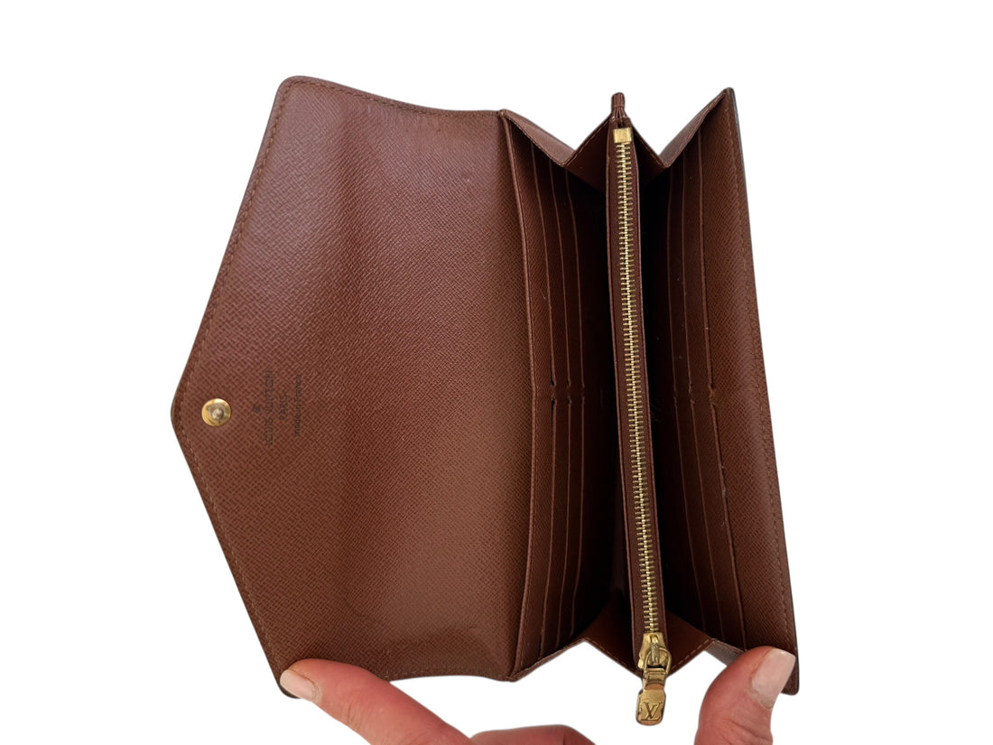 Louis Vuitton Sarah Portemonnaie Monogram Canvas