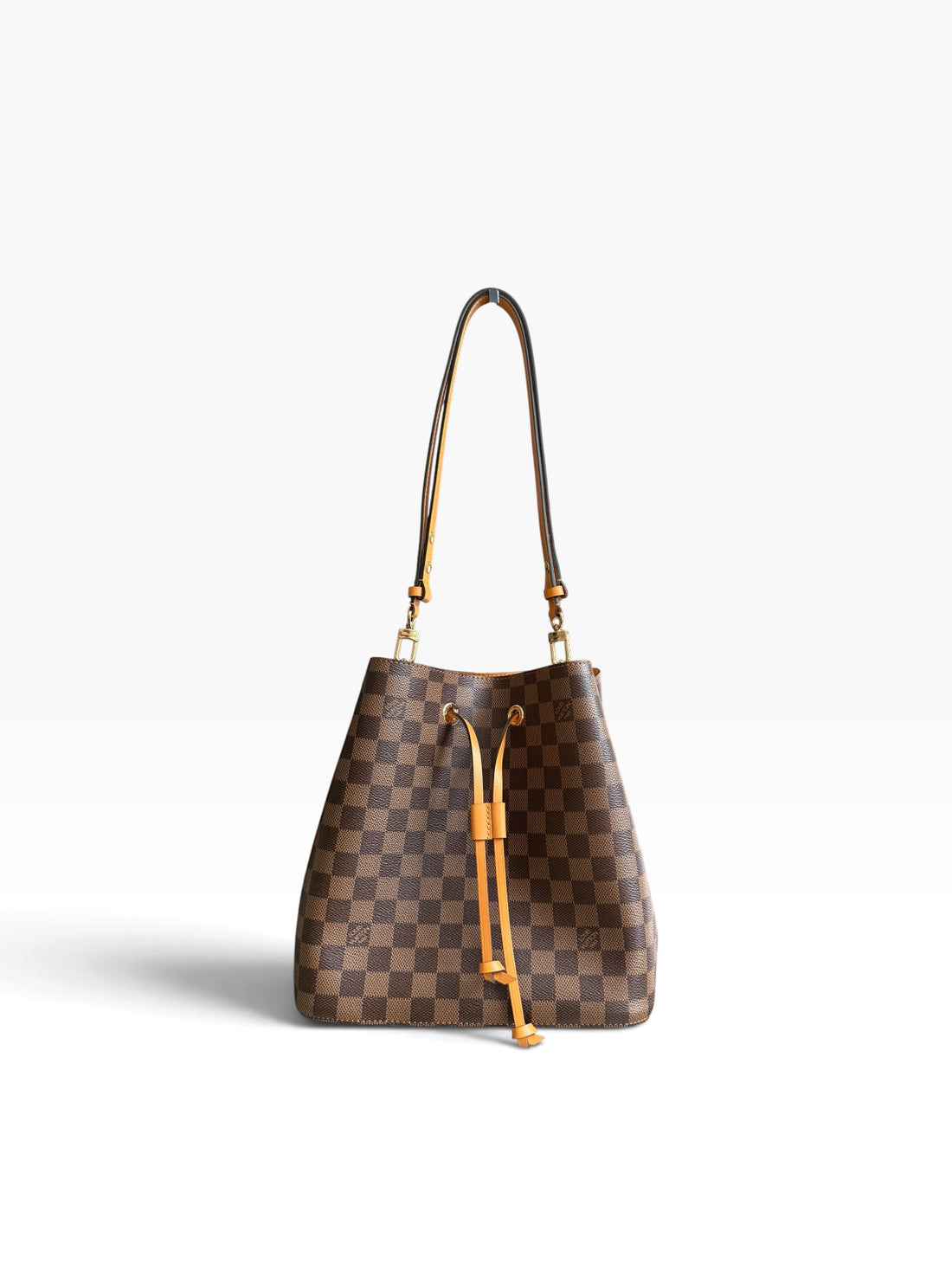 Louis Vuitton Néonoé MM Damier Ebene Safran