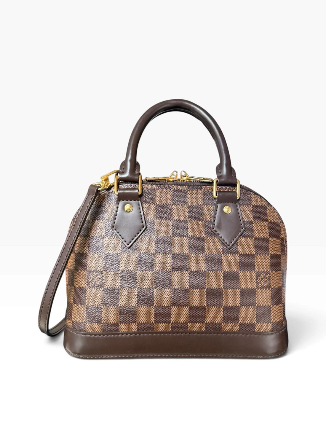 Louis Vuitton Alma BB in Damier Ebene Canvas