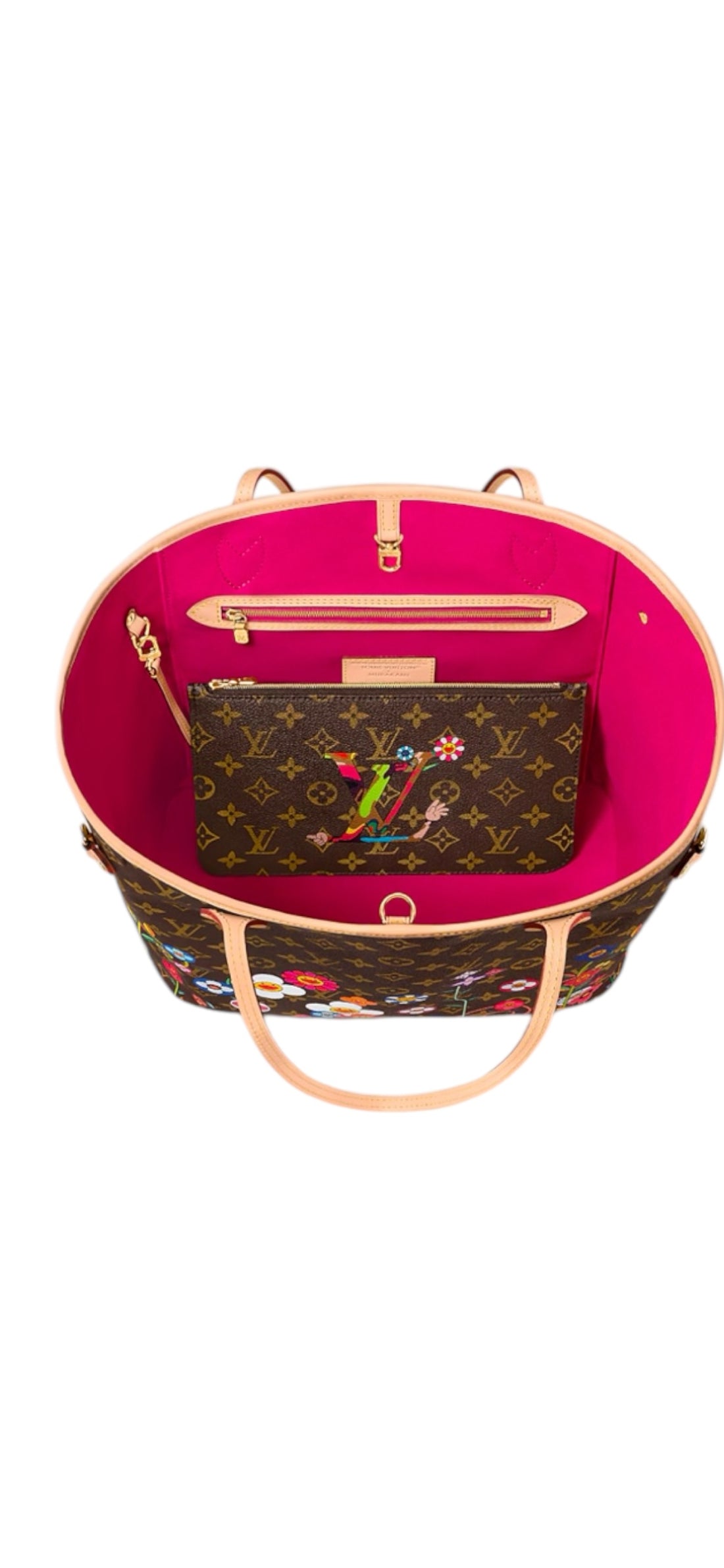 Louis Vuitton X Takashi Murakami Neverfull MM