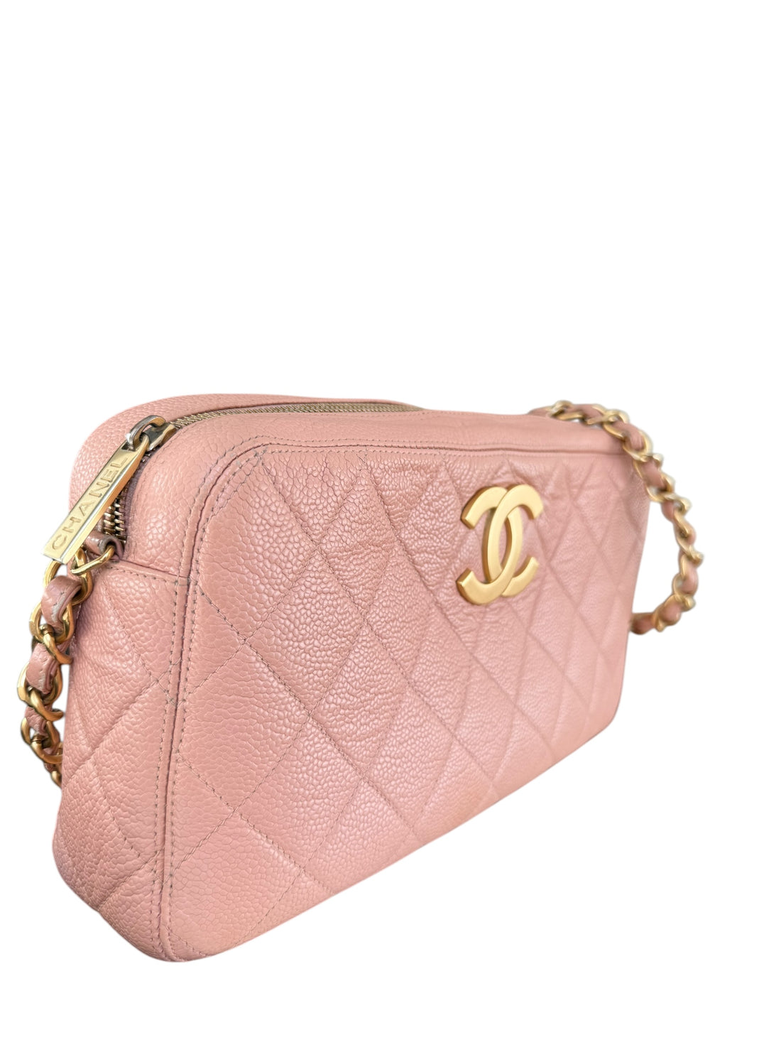 Chanel Vintage Camera Bag Schultertasche aus Caviarleder