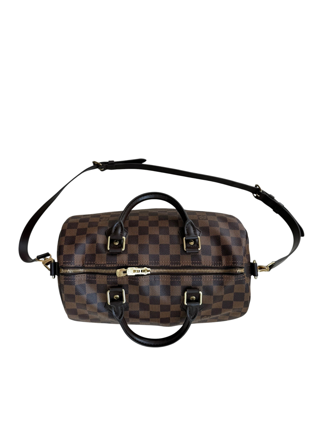 Louis Vuitton Speedy 30 Damier Ebene Canvas.