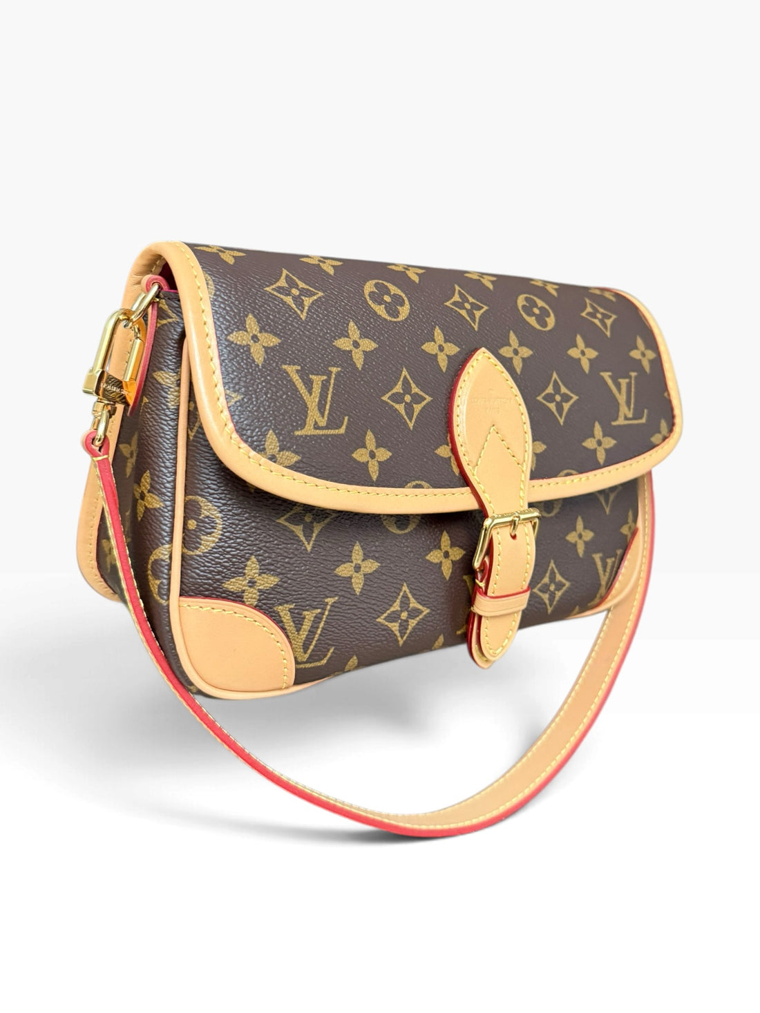 Louis Vuittion Diane Fuchsia Monogram Canvas