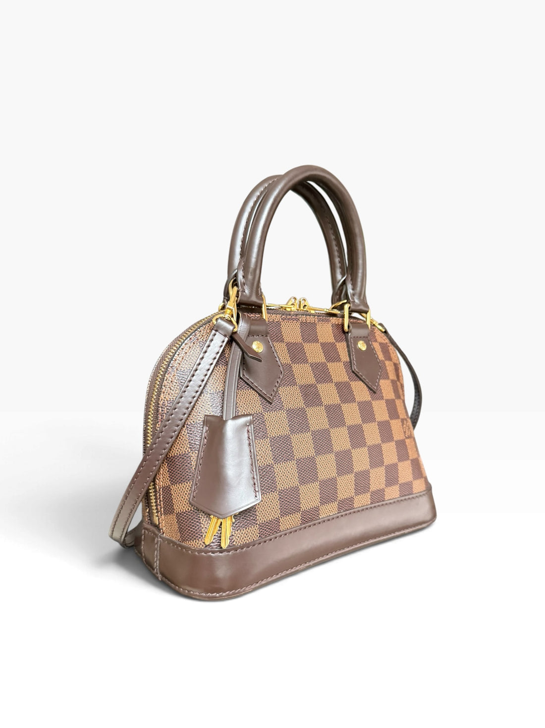 Louis Vuitton Alma BB in Damier Ebene Canvas