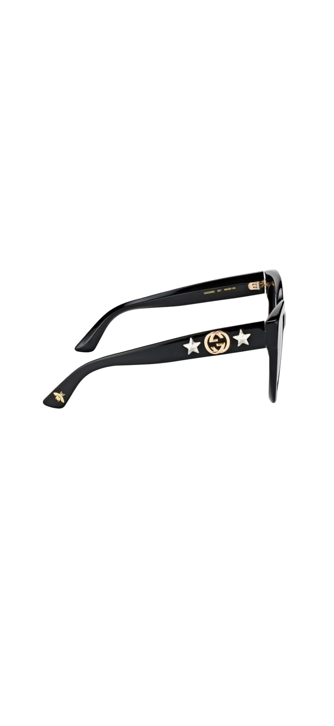 Gucci Sonnenbrille. Dieses Sonnenbrillen Modell der italienischen Luxusmarke Gucci ist ein absoluter Eye-Catcher.