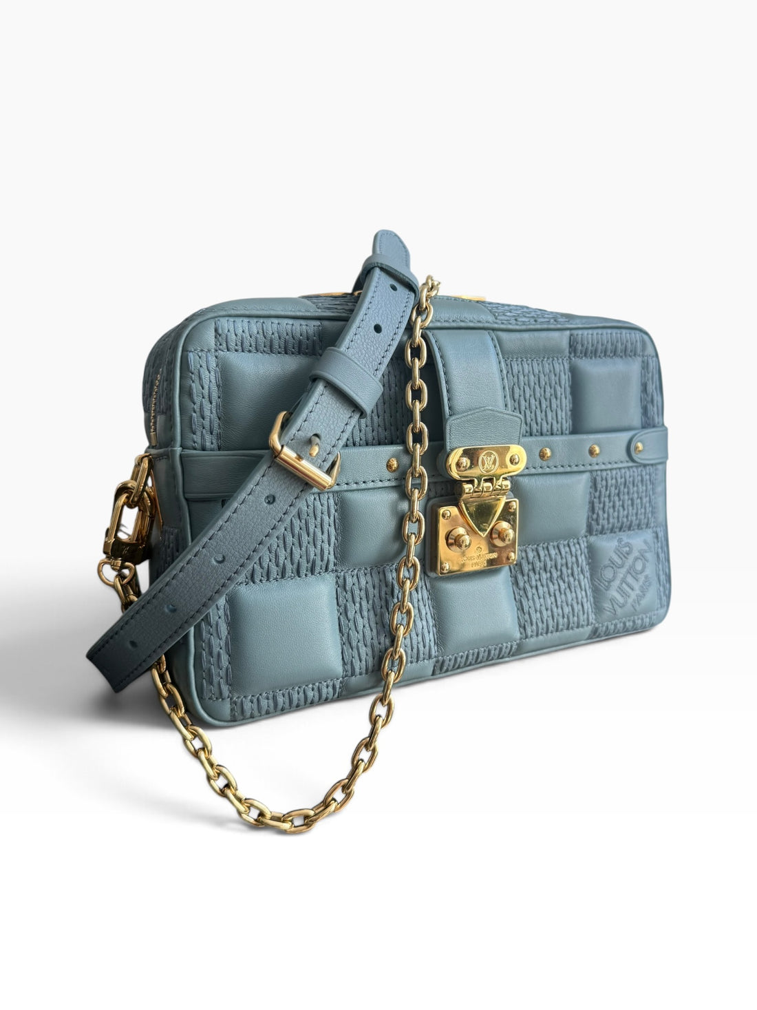 Louis Vuitton Troca pm quilted Glacier