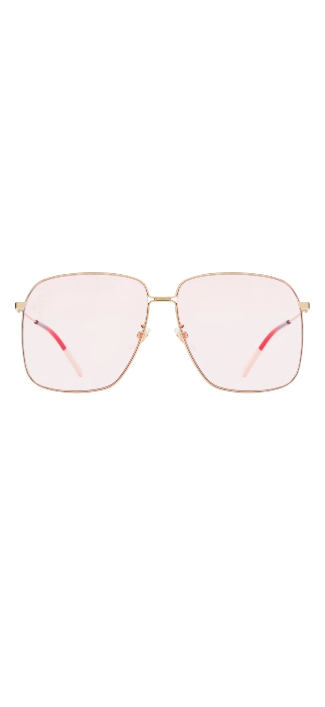 Gucci Sonnenbrille Oversized pink