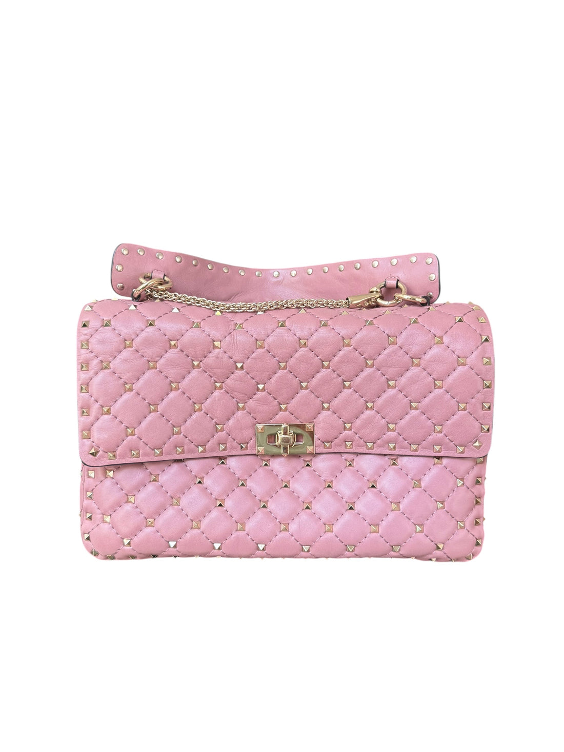 Valentino Garavani Spike Tasche in der Farbe rosa-nude