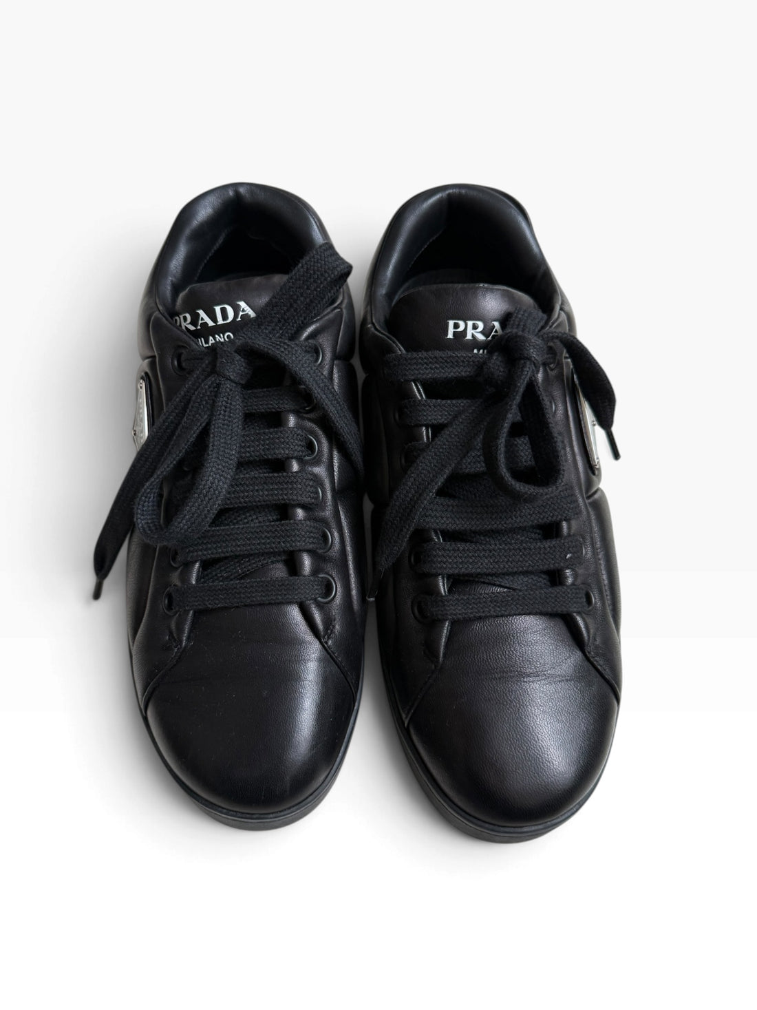 Prada Women’s Padded Nappa Leather Sneakers