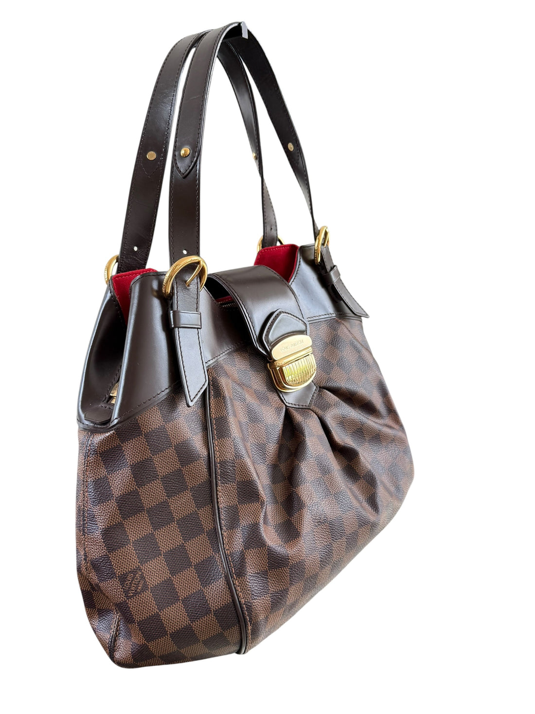 Louis Vuitton Sistina Schultertasche in Damier Ebene