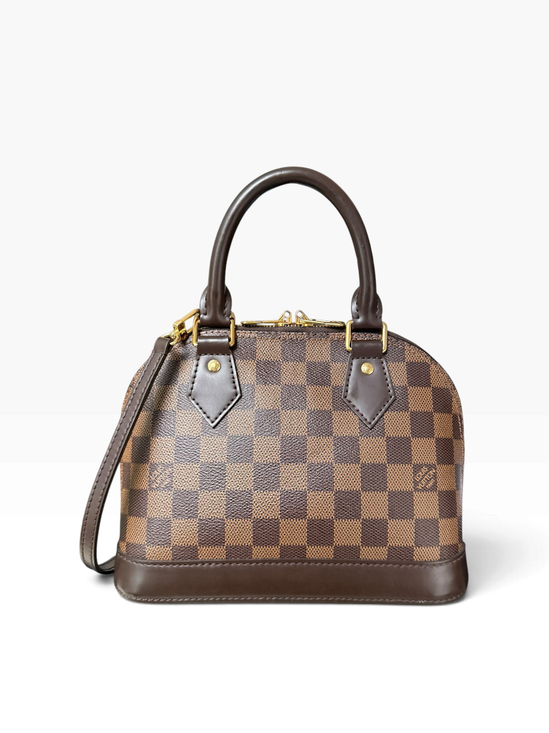 Louis Vuitton Alma BB in Damier Ebene Canvas
