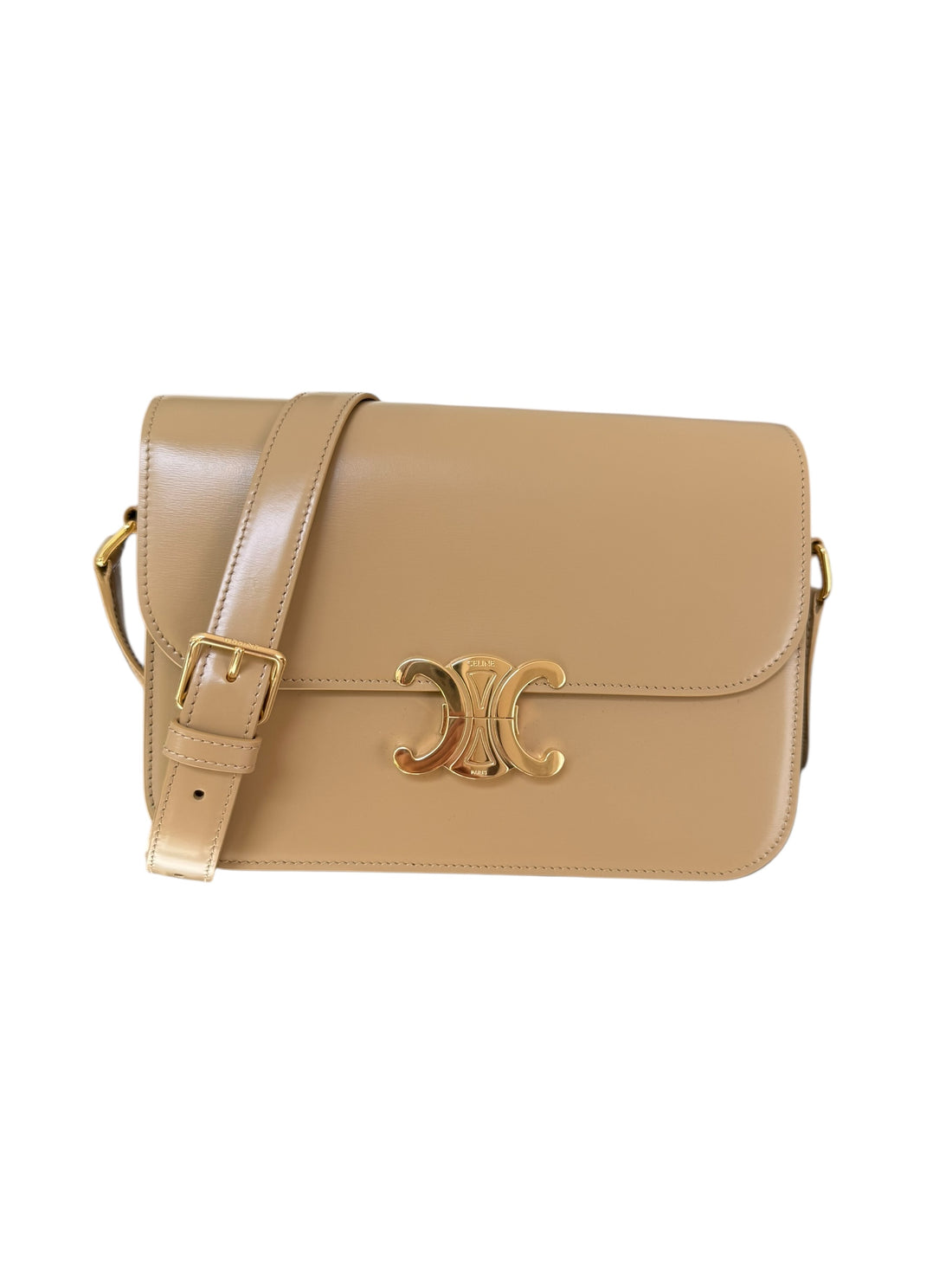 Celine Triomphe Tasche in beige