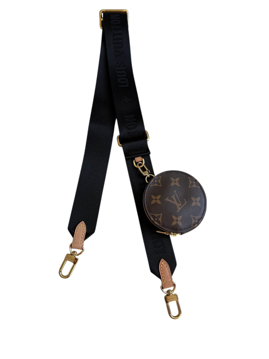 Louis Vuitton verstellbarer Strap / Schulterriemen mit Coin.