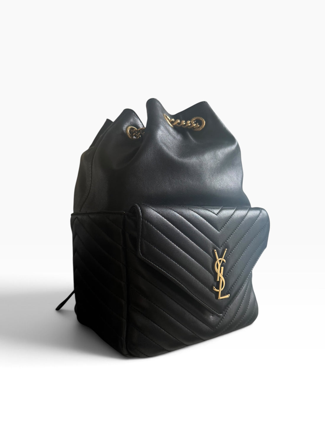 YSL Yves Saint Laurent Joe Rucksack in Schwarz