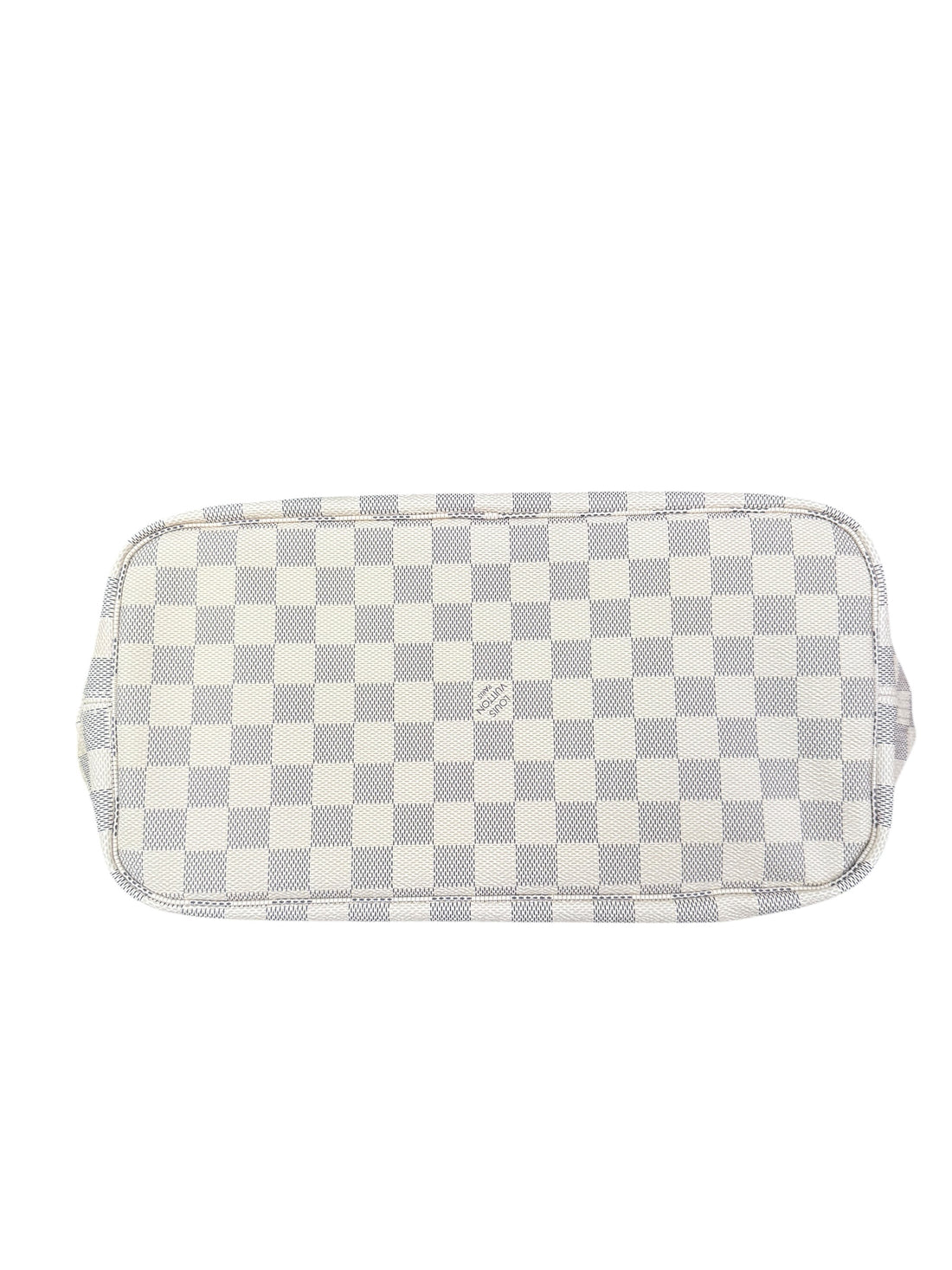 Louis Vuitton Neverfull MM Damier Azur Canvas rose beige
