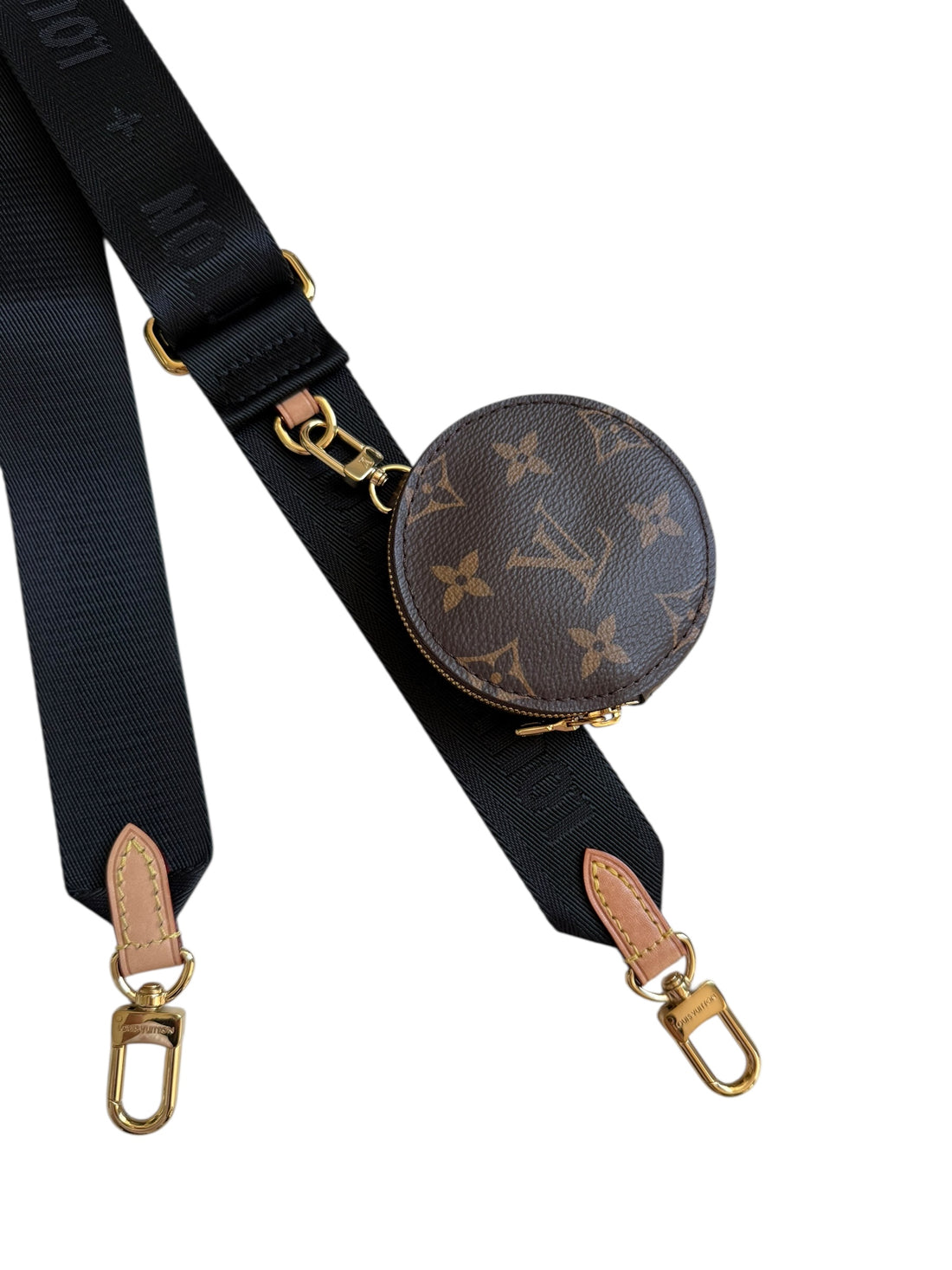 Louis Vuitton verstellbarer Strap / Schulterriemen mit Coin.