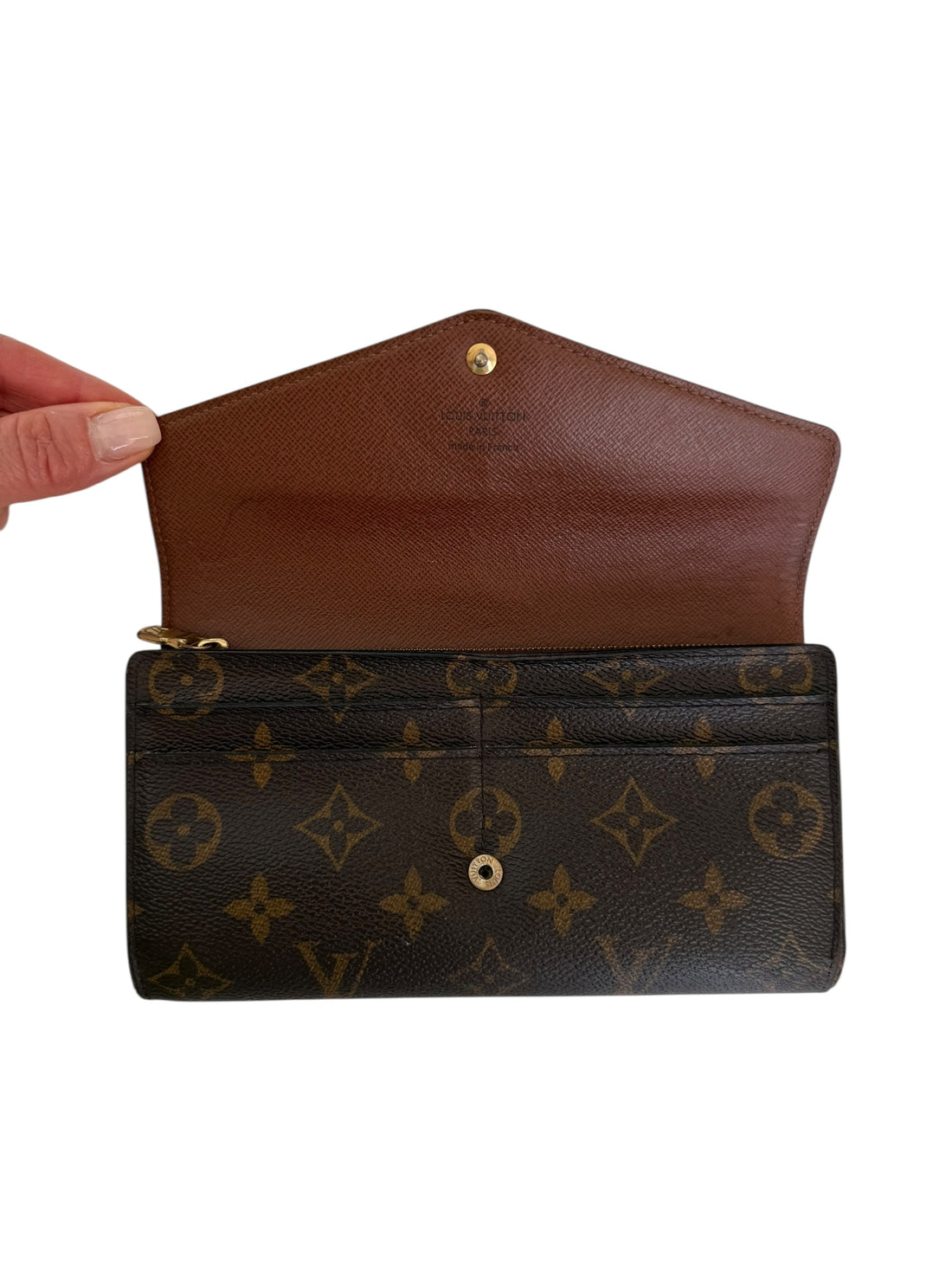 Louis Vuitton Sarah Portemonnaie Monogram Canvas