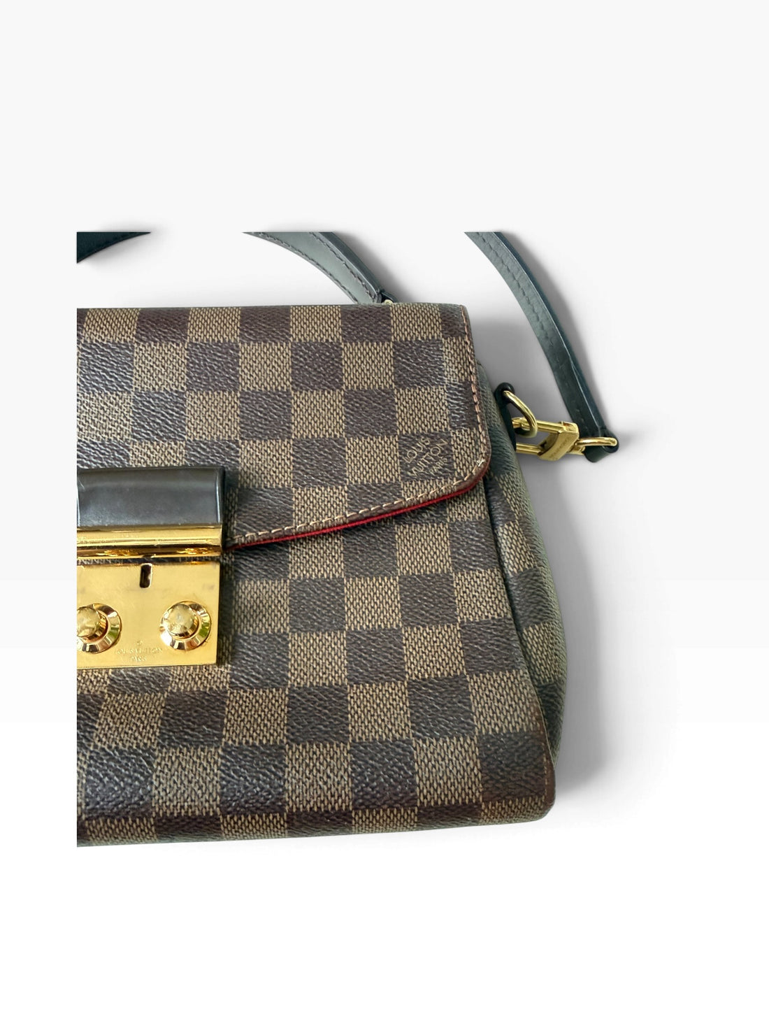 Louis Vuitton Croisette aus Damier Ebene Canvas