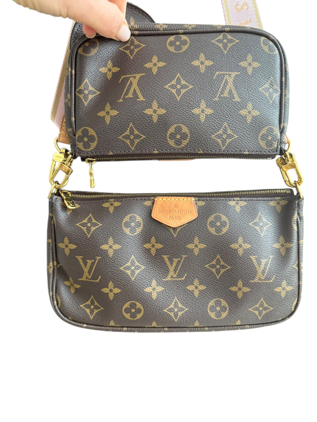 Louis Vuitton Multi Pochette rosa World Tour