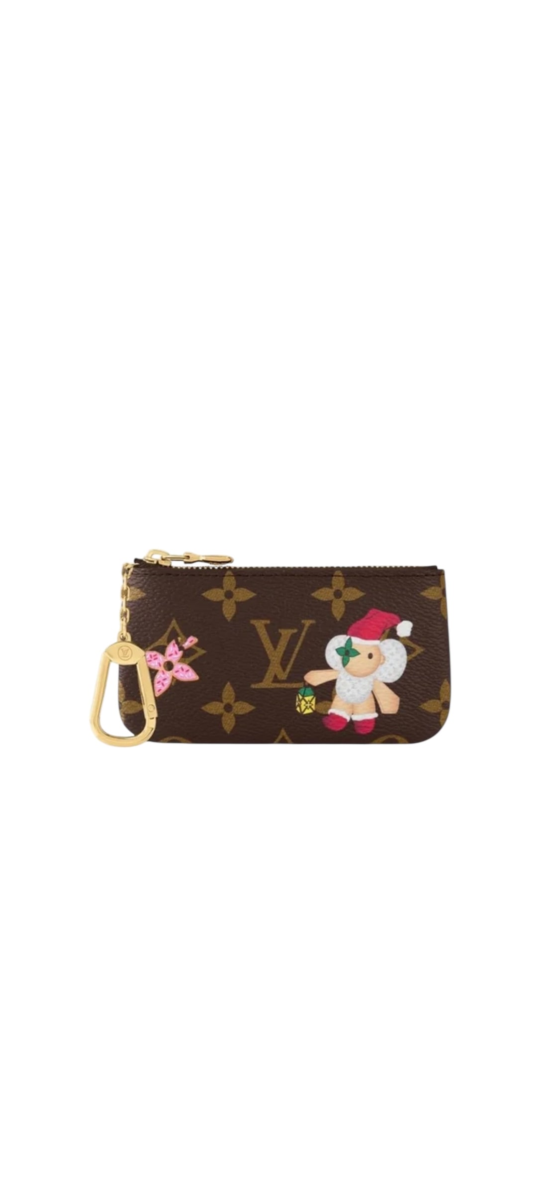 Louis Vuitton Vivienne Candy Factory Key Pouch in Monogram.