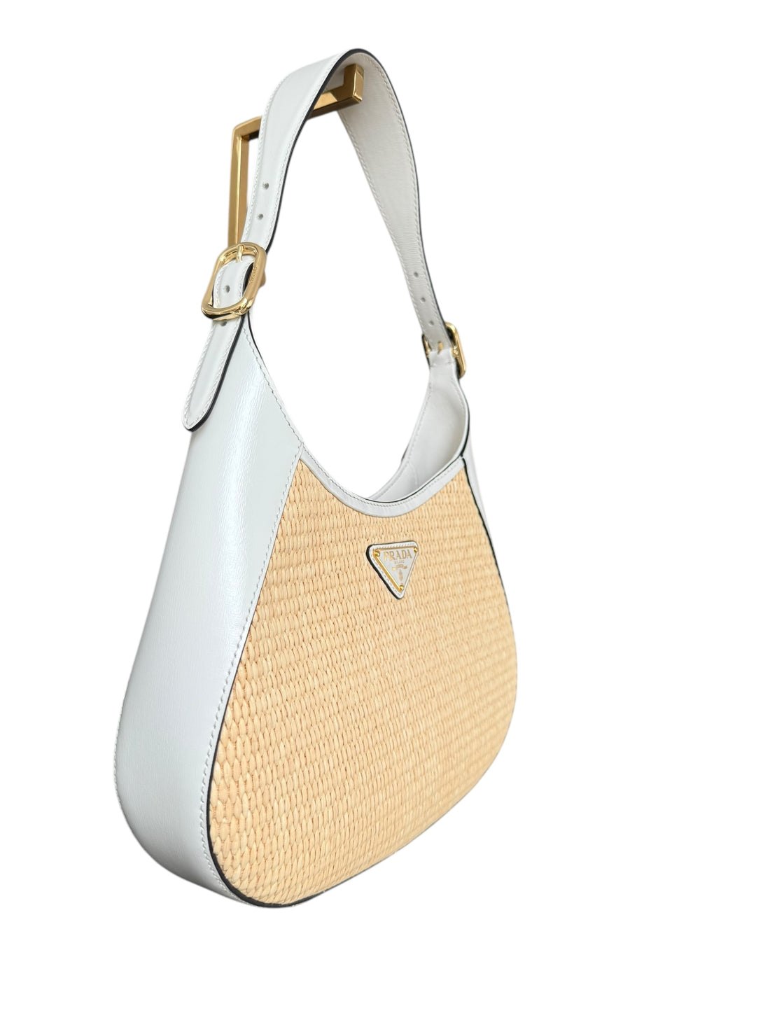 Prada Cleo Raffia