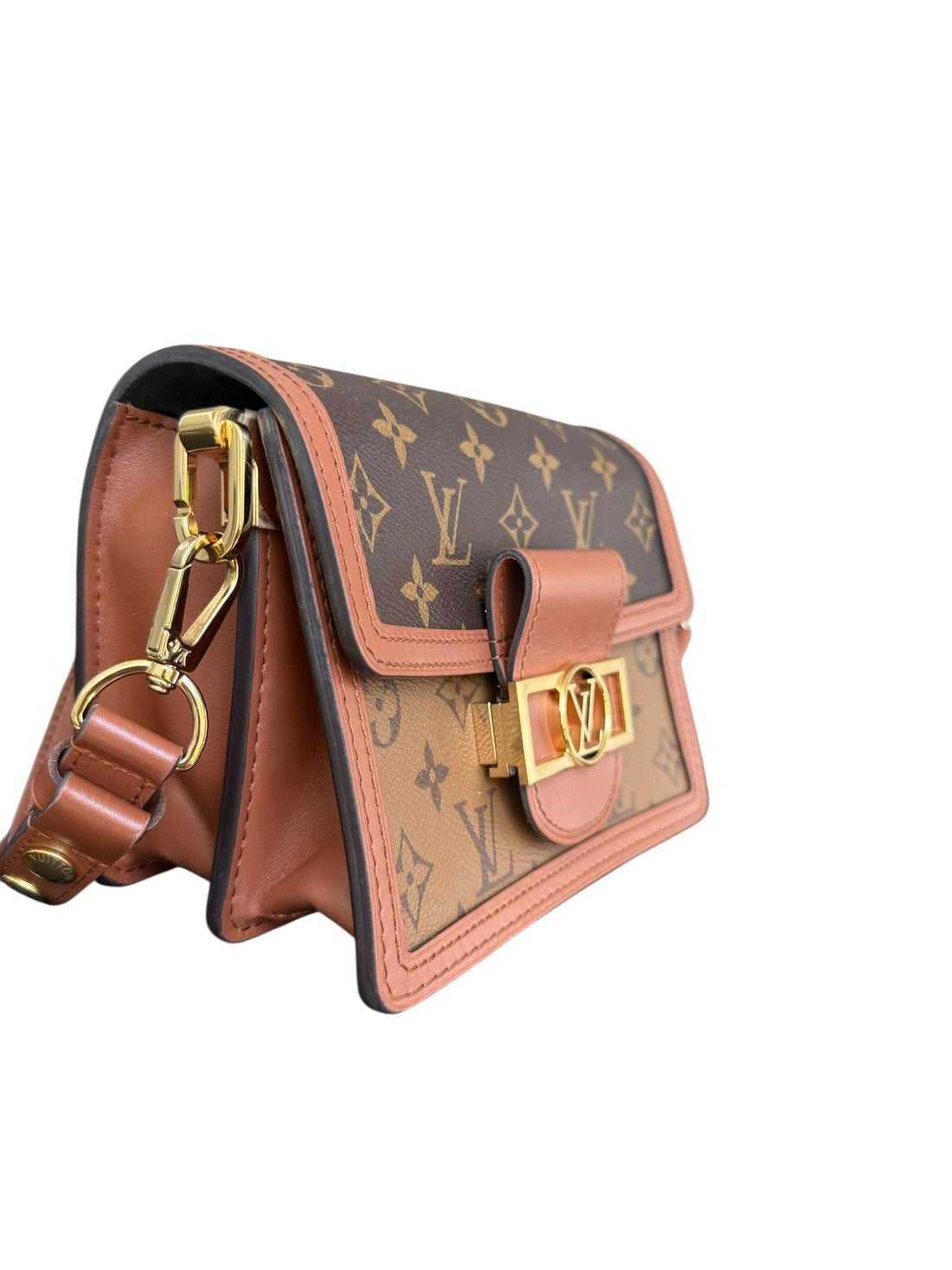 Louis Vuitton Dauphine Mini Monogram Canvas Reverse