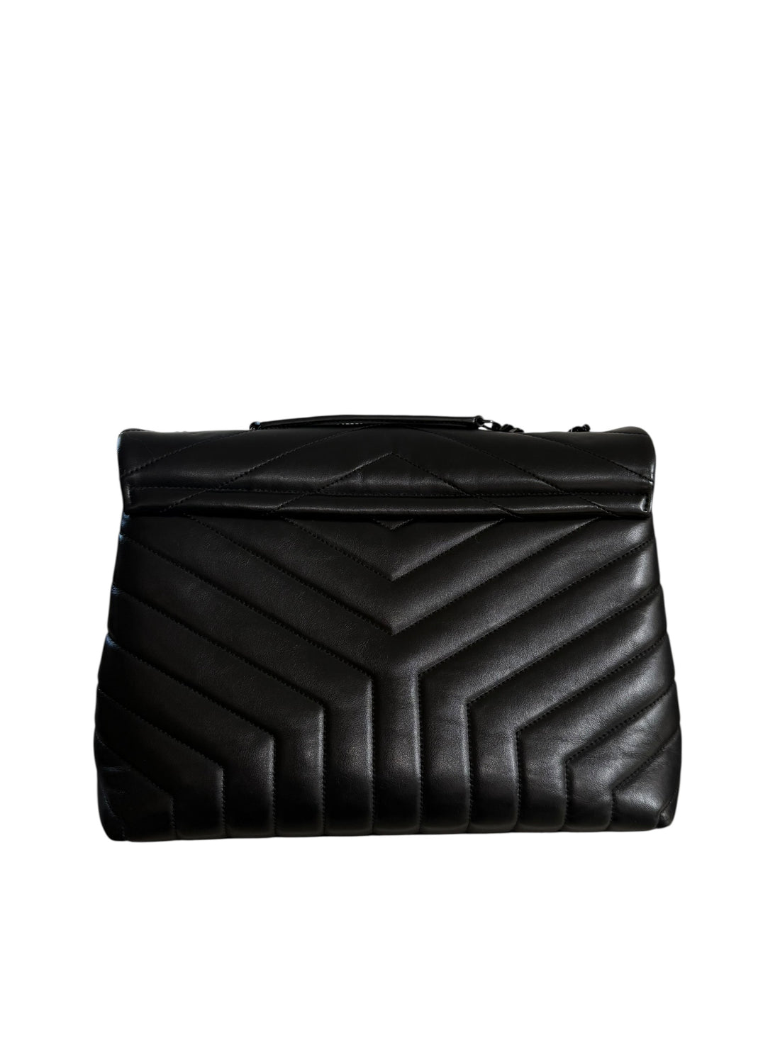 YSL Loulou Medium Allblack - so black