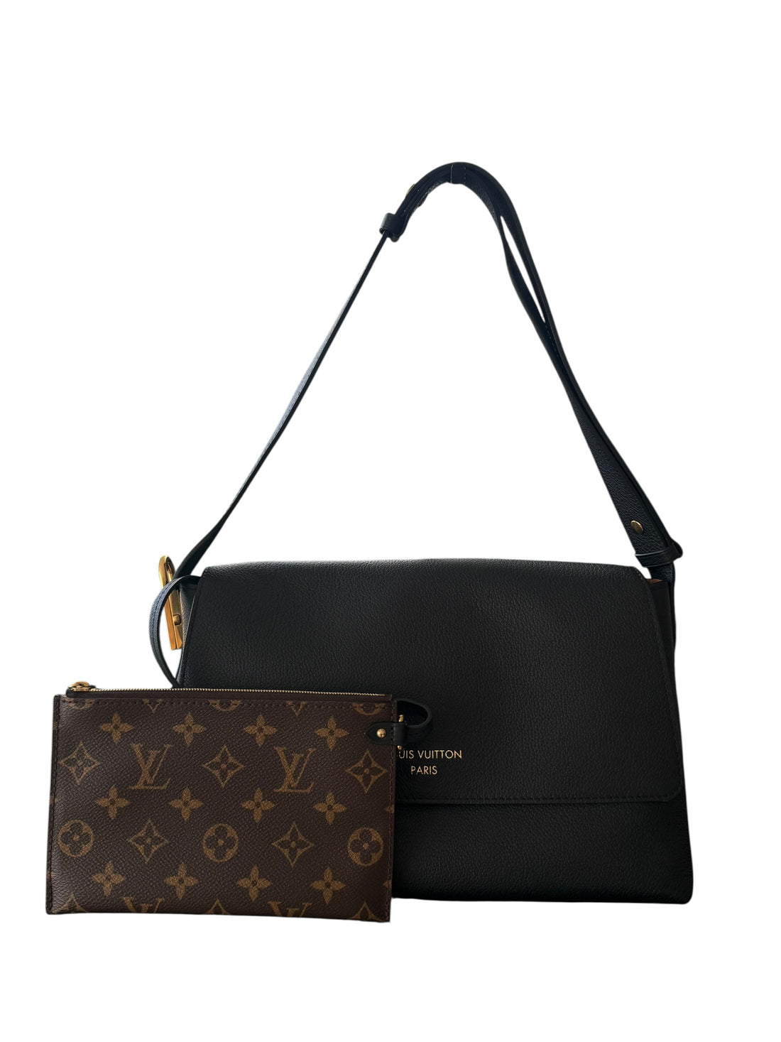 Louis Vuitton Low Key Messenger Bag Black