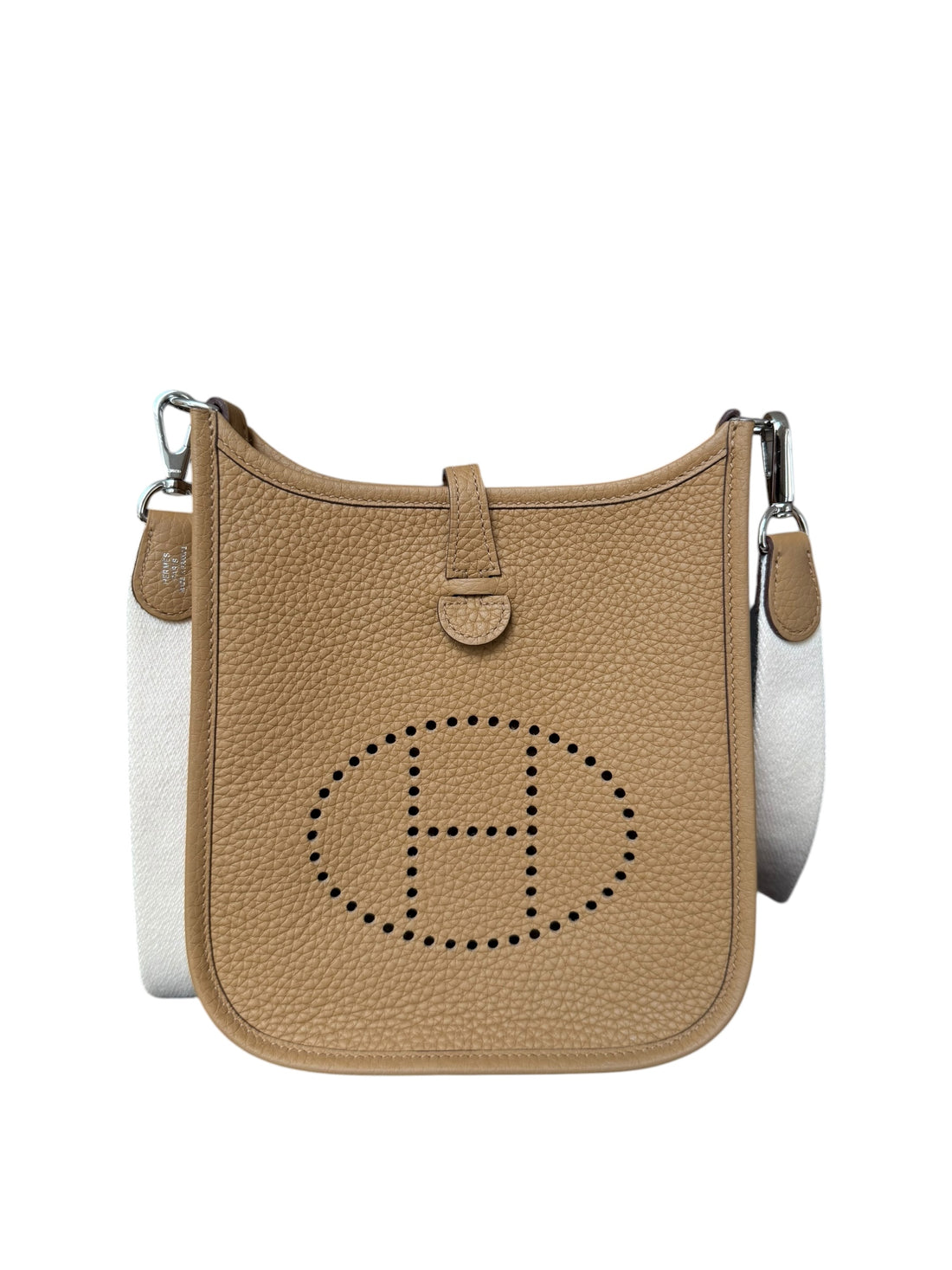 Hermès Evelyne 16 Mini Amazone Leder mit Palladium Hardware.