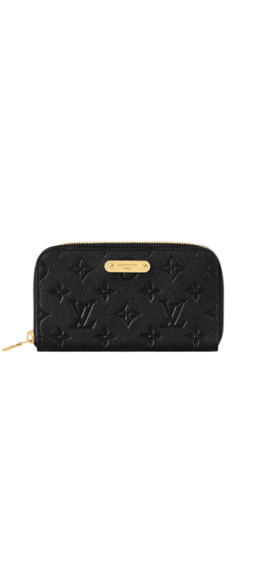 Louis Vuitton Margot Geldbörse aus schwarzem Leder