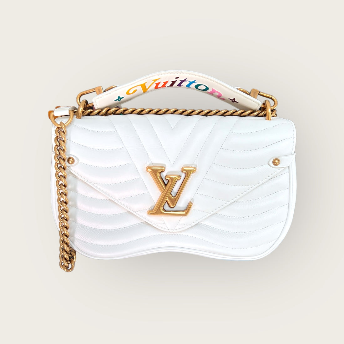 Louis Vuitton New Wave Chain Bag in der Farbe Snow