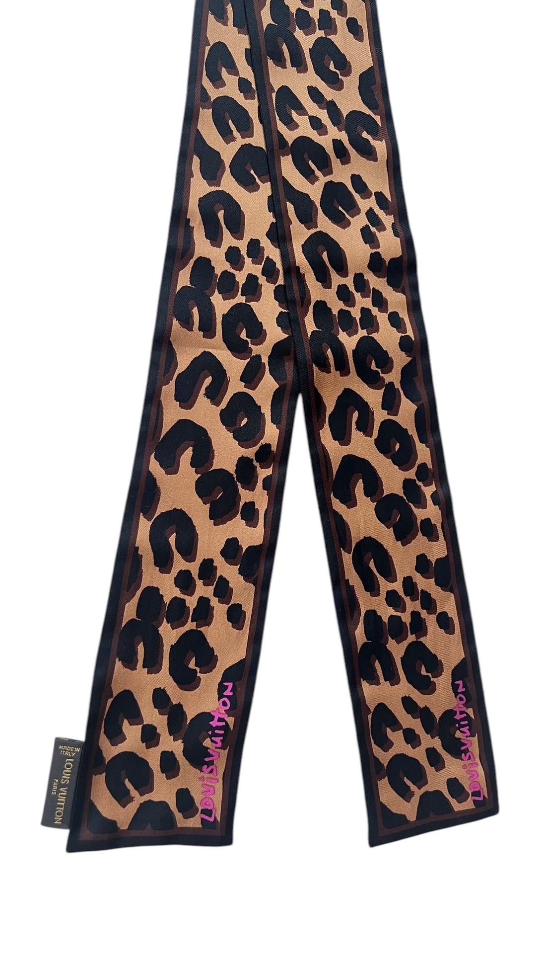 Louis Vuitton Bandeau Stephen Sprouse Leo Print