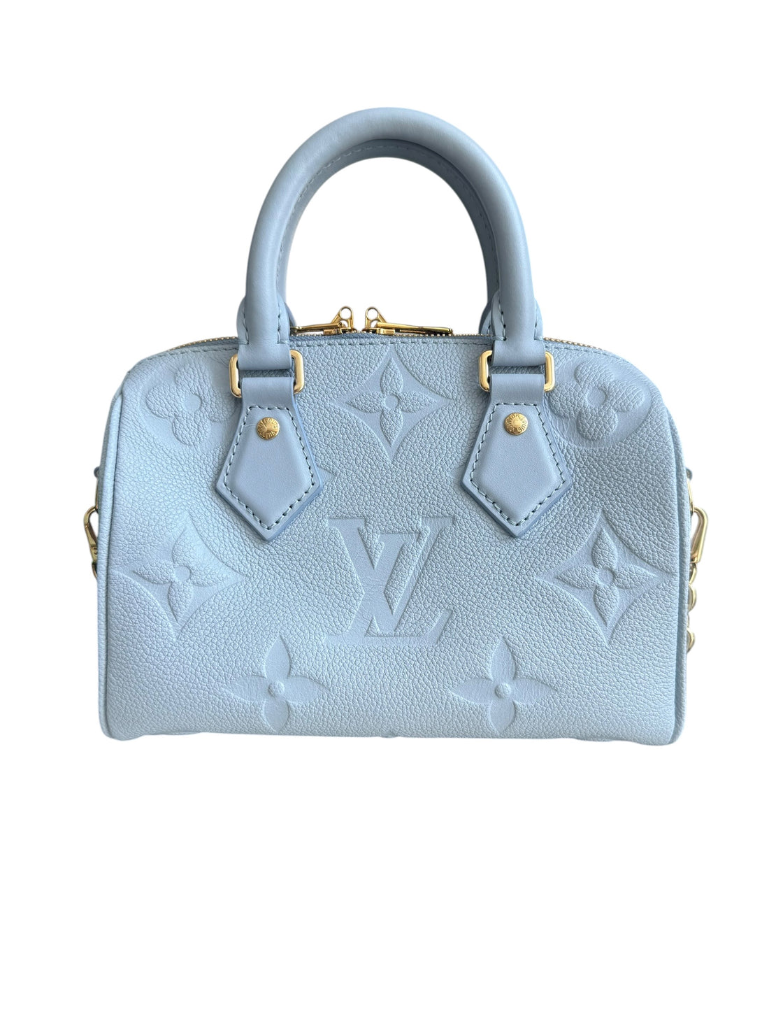 Louis Vuitton Speedy 20 Bandoulière in der Farbe Blue