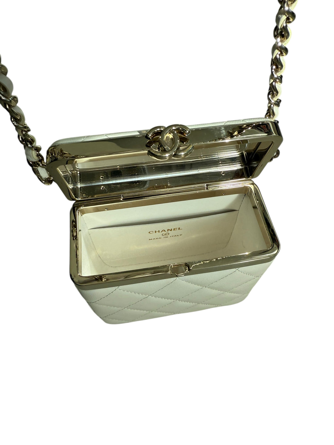 Chanel O-Case Clutch with Chain