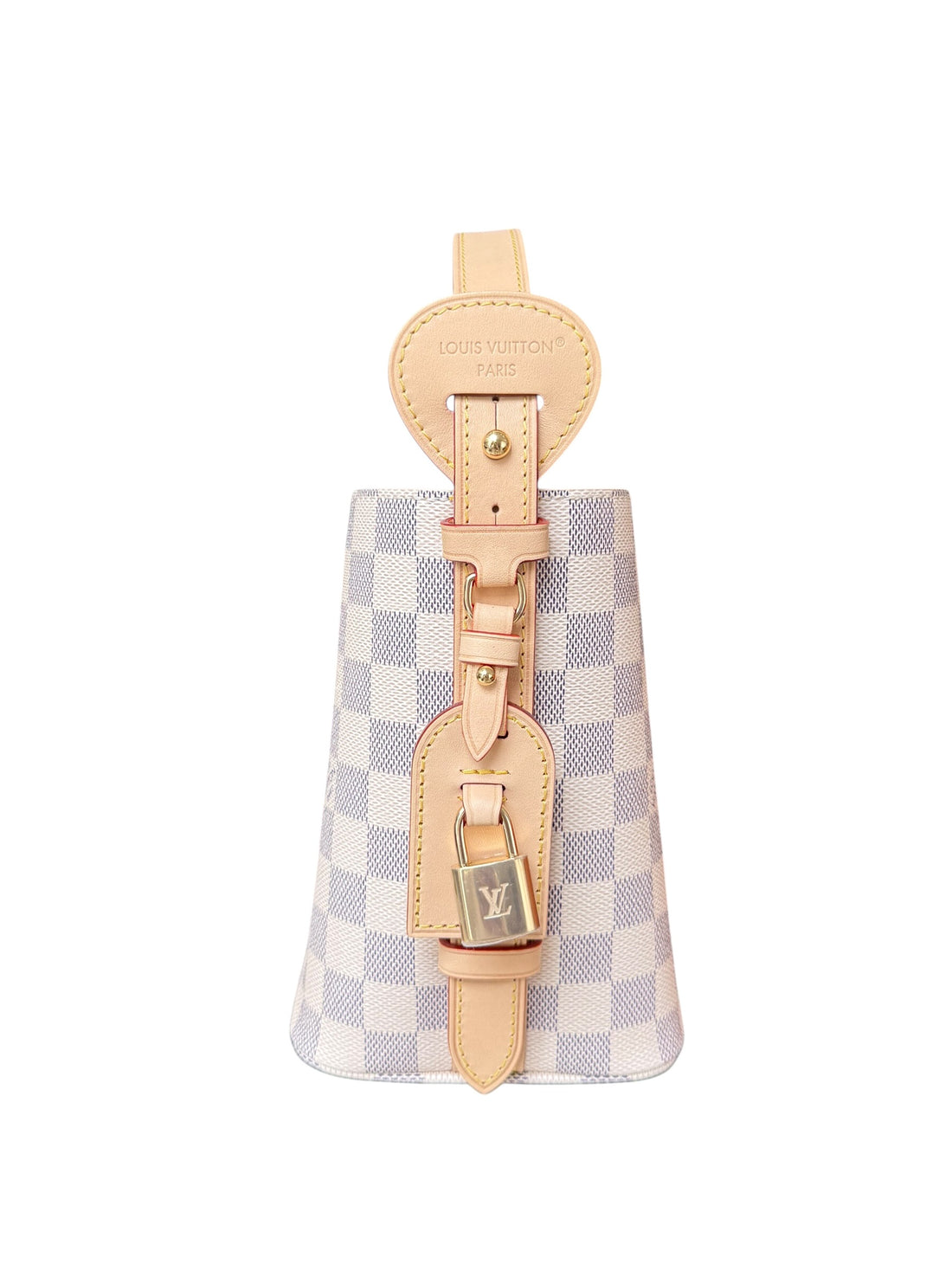 Louis Vuitton All In BB in Damier Azur mit abnehmbaren und verstellbaren Riemen