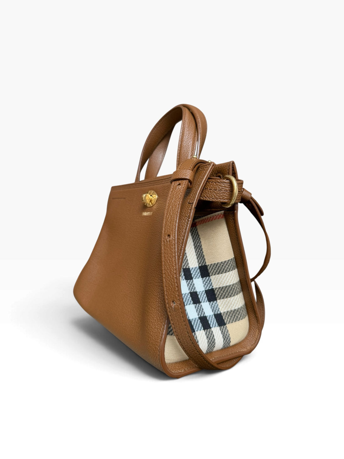 Burberry Handtasche COTSWOLDS in der Farbe Haselnuss.