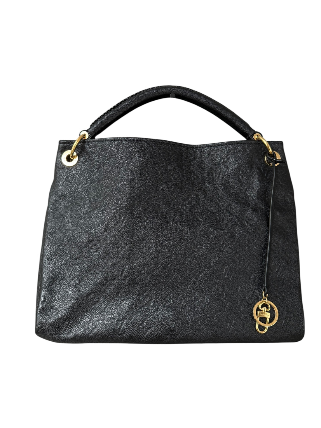 Louis Vuitton Artsy schwarz Empreinte Leder Monogram