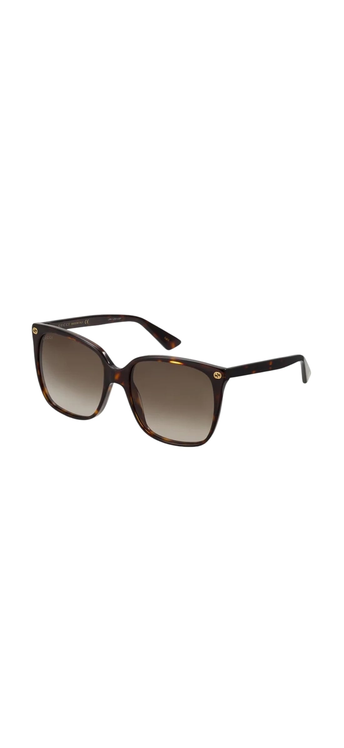 Gucci Sonnenbrille Havanna Braun