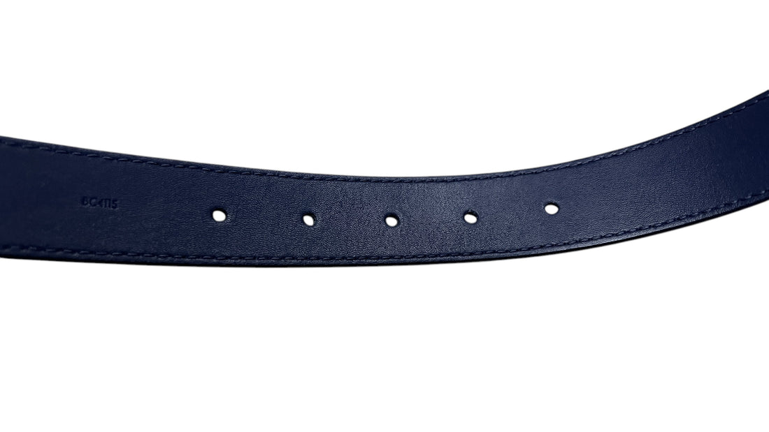 Louis Vuitton Gürtel Essential aus  EPI Leder navy