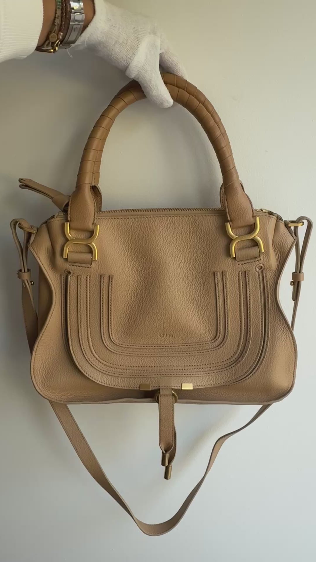 Chloé Marcie light tan